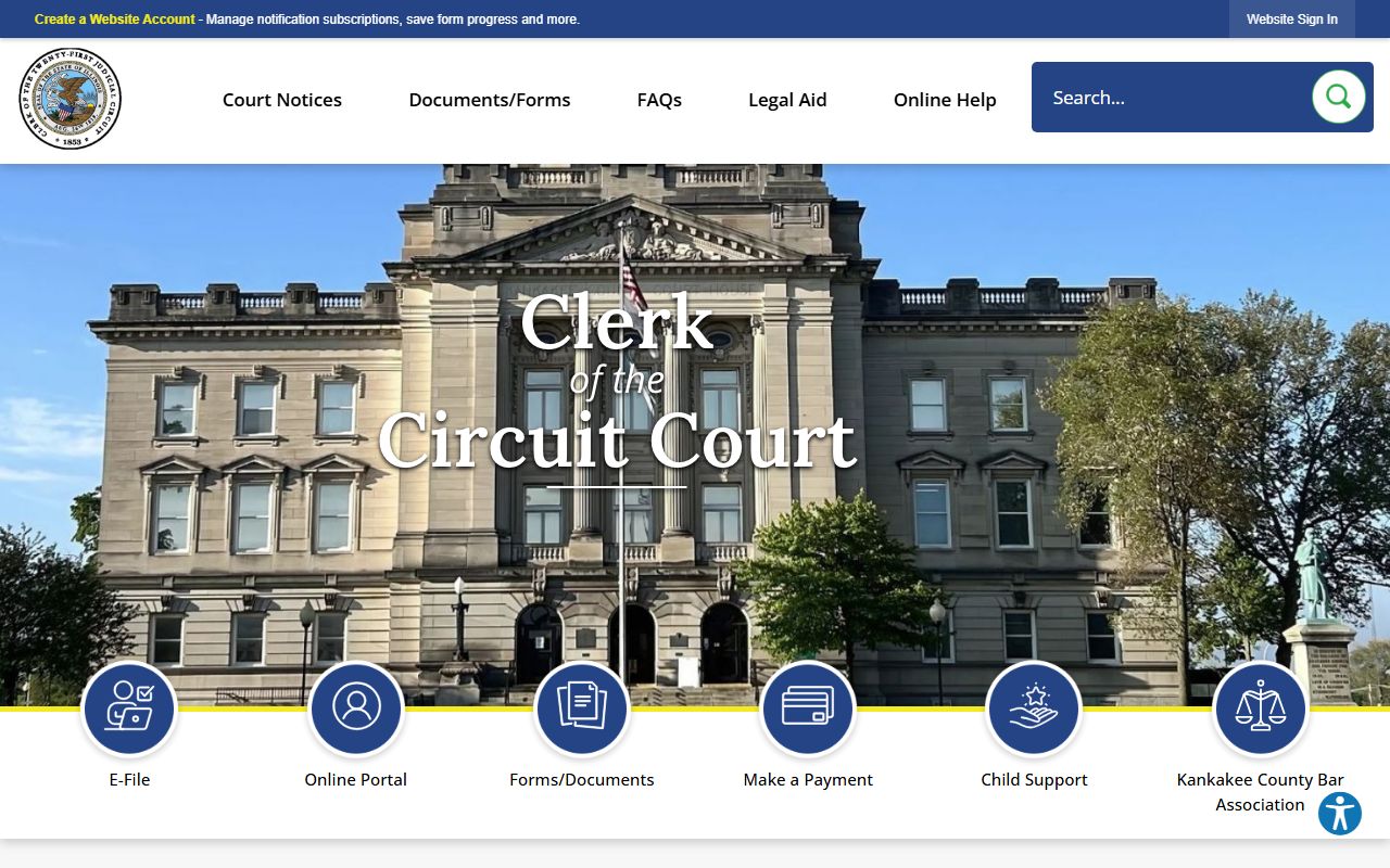 Kankakee County Circuit Clerk DUI records and case search